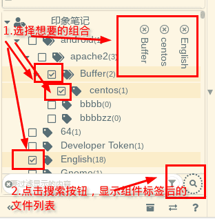 组合标签